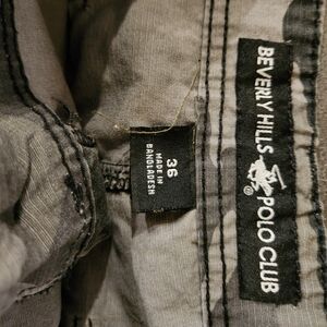 Black/Gray Camo cargo shorts